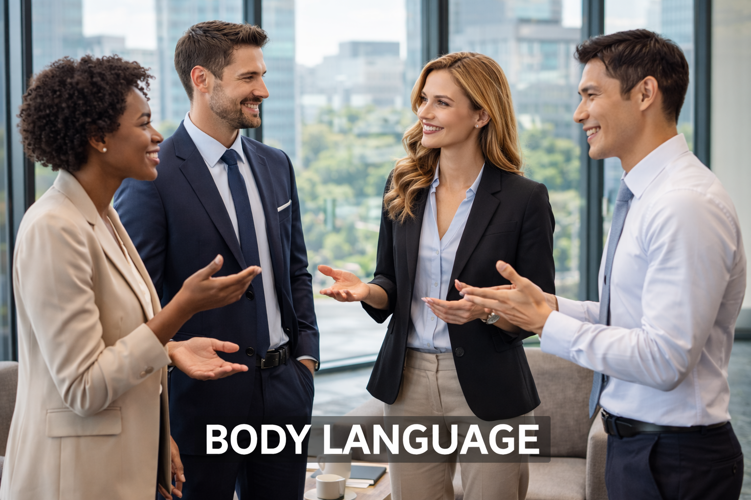 Body language illustration